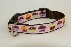 Cupcakes on Light Pink - 1" Collar
