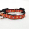 Mini Suns on Red - .5" Collar